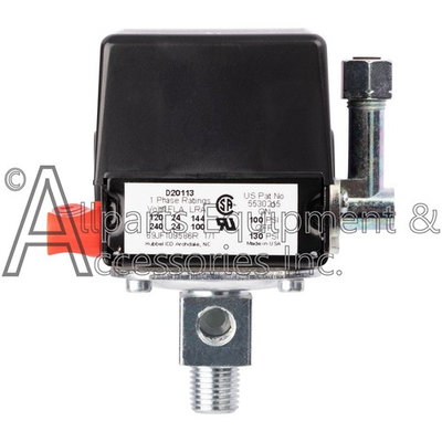 #ad Z D20113 DeVilbiss Craftsman 1 8quot; NPT Special Port Pressure Switch 100 130 PSI $58.90