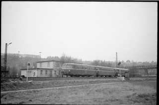 ORIGINALNEGATIV DB 797 502 am Bw Tübingen 06.04.79