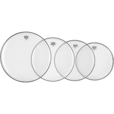 Remo Drumhead Resonant Pack 12'', 13'', 16''  14'' Hazy SnareSide Drumhead Clear