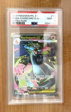 Pokemon, Phantasmal Flames, Mega Charizard X ex Card #109/094, PSA 10