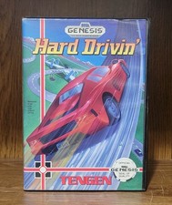 Sega Genesis Hard Drivin' - Complete (Tested & Working) 