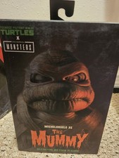 NECA Teenage Mutant Ninja Turtles Michelangelo Mummy Monster Action Figure New