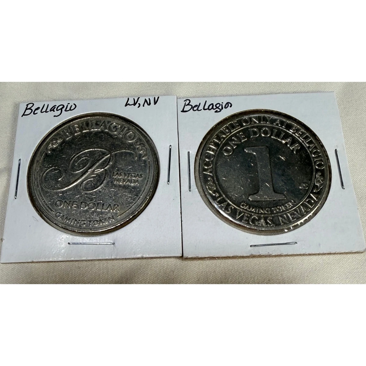 Bellagio Silver Indiana Collectible Casino Tokens for sale | eBay