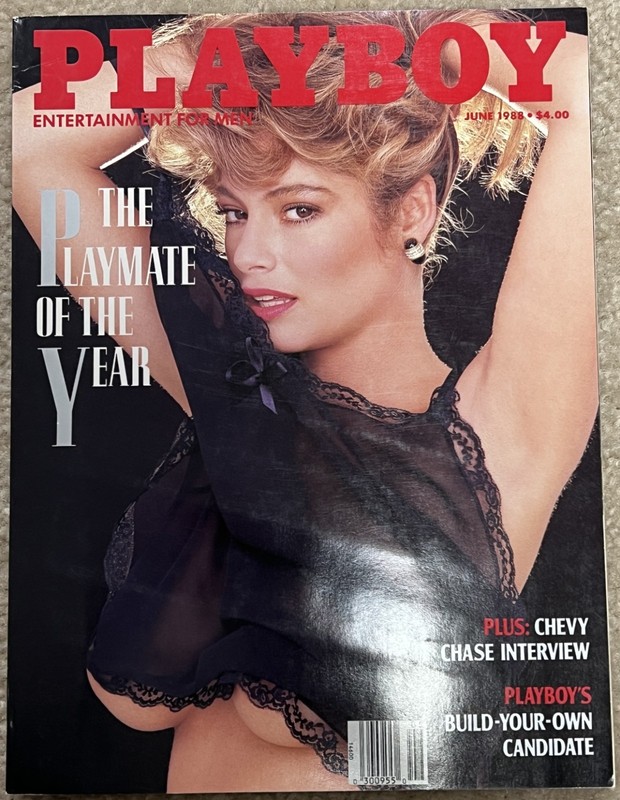 Playboy June 1988 Playmate Of The Year, Chevy Chase