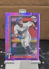 2025 Topps Chrome Update Series - Alejandro Osuna #USC174 Purple Refractor /250
