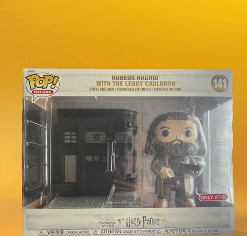 FUNKO POP DELUXE HARRY POTTER  RUBEUS HAGRID WITH THE LEAKY CAULDRON 141 TARGET