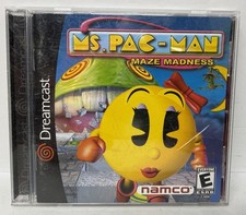 Ms. Pac Man-Maze Madness - Dreamcast (DC) Complete