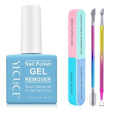 Gel Polish Remover for Nails, Easy & Quick Soak Off 1 Fl Oz (Pack of 1)