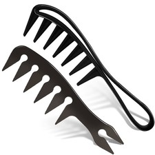 2PCS Wide Tooth Comb Men, Large Combs Hairstyle
