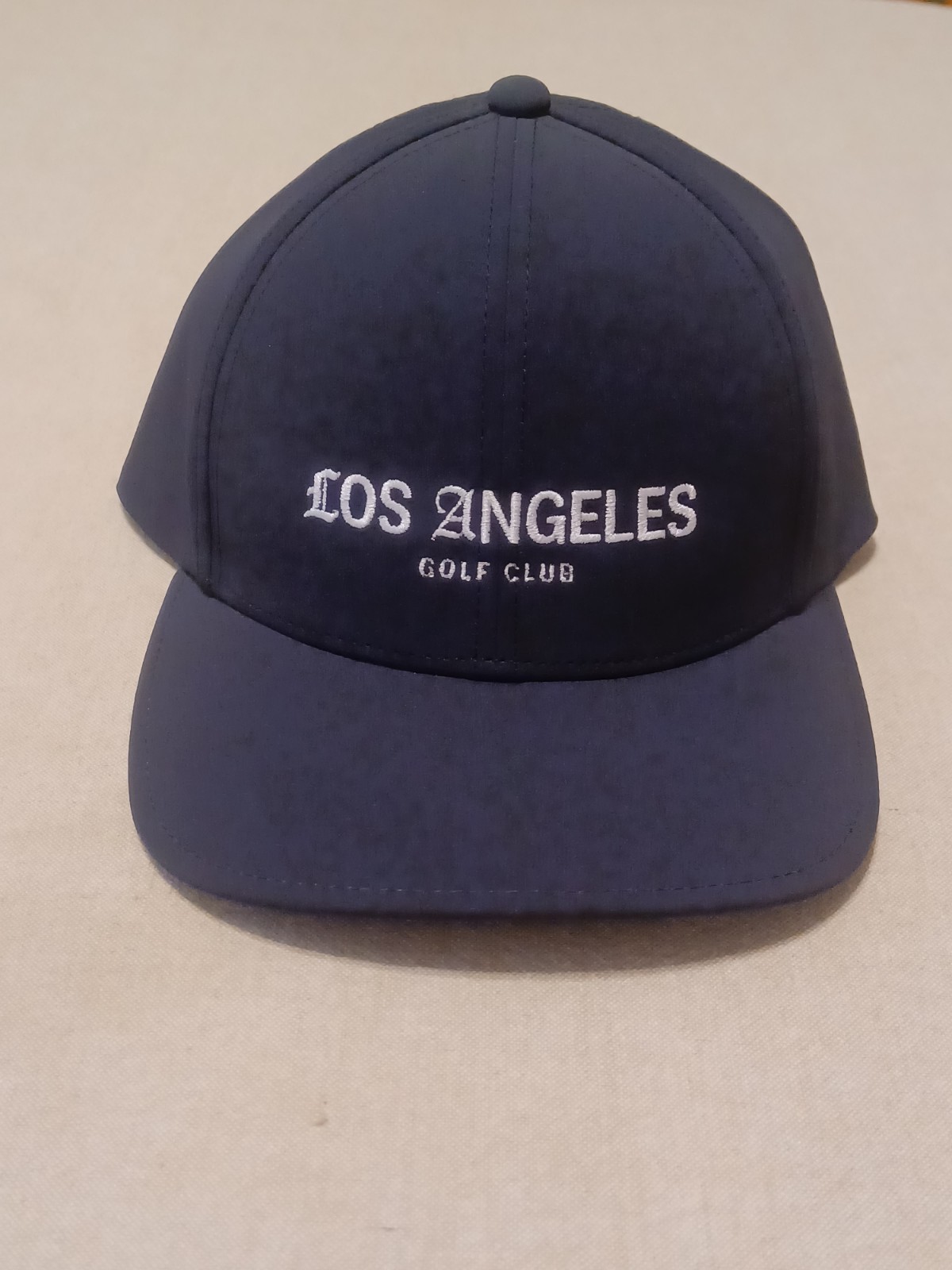 Rare Swannies TGL Los Angeles Golf Club Adjustable Snapback Hat Cap Black