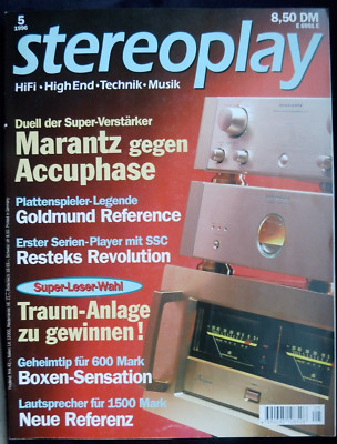 STEREOPLAY 5/96,RESTEK CONCRET,DUSON 2202,ENERGY C 2,!.Q TED C 2,NHT 1.3 A,AUDIO