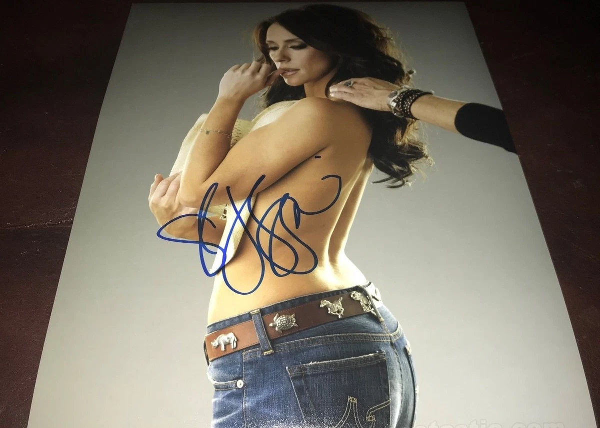 Jennifer Love Hewitt Topless Covered Actress Signed 11x14 Autographed Photo  COA | eBay