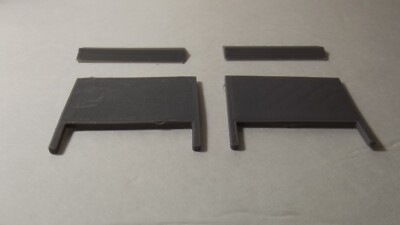 O. Scale Two Side Ground Mounted Advertising Sign 3D Printed TA21