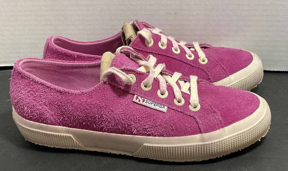 Superga top pink suede