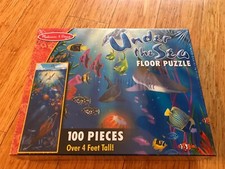 NEW Melissa Doug Under The Sea 100pc Floor Puzzle