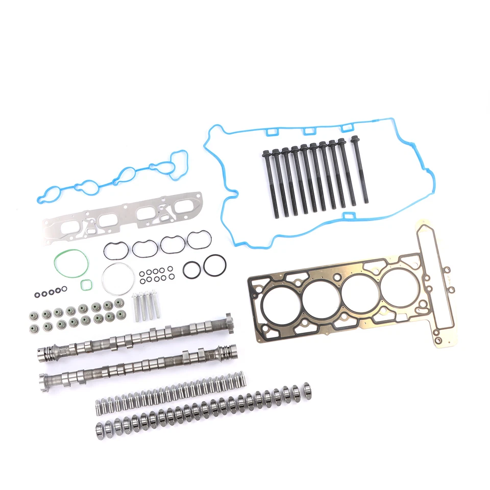 Camshafts Lifters Rockers Head Gaskets Set For 2011-17 Buick Chevrolet GMC 2.4L - Image 4 of 4