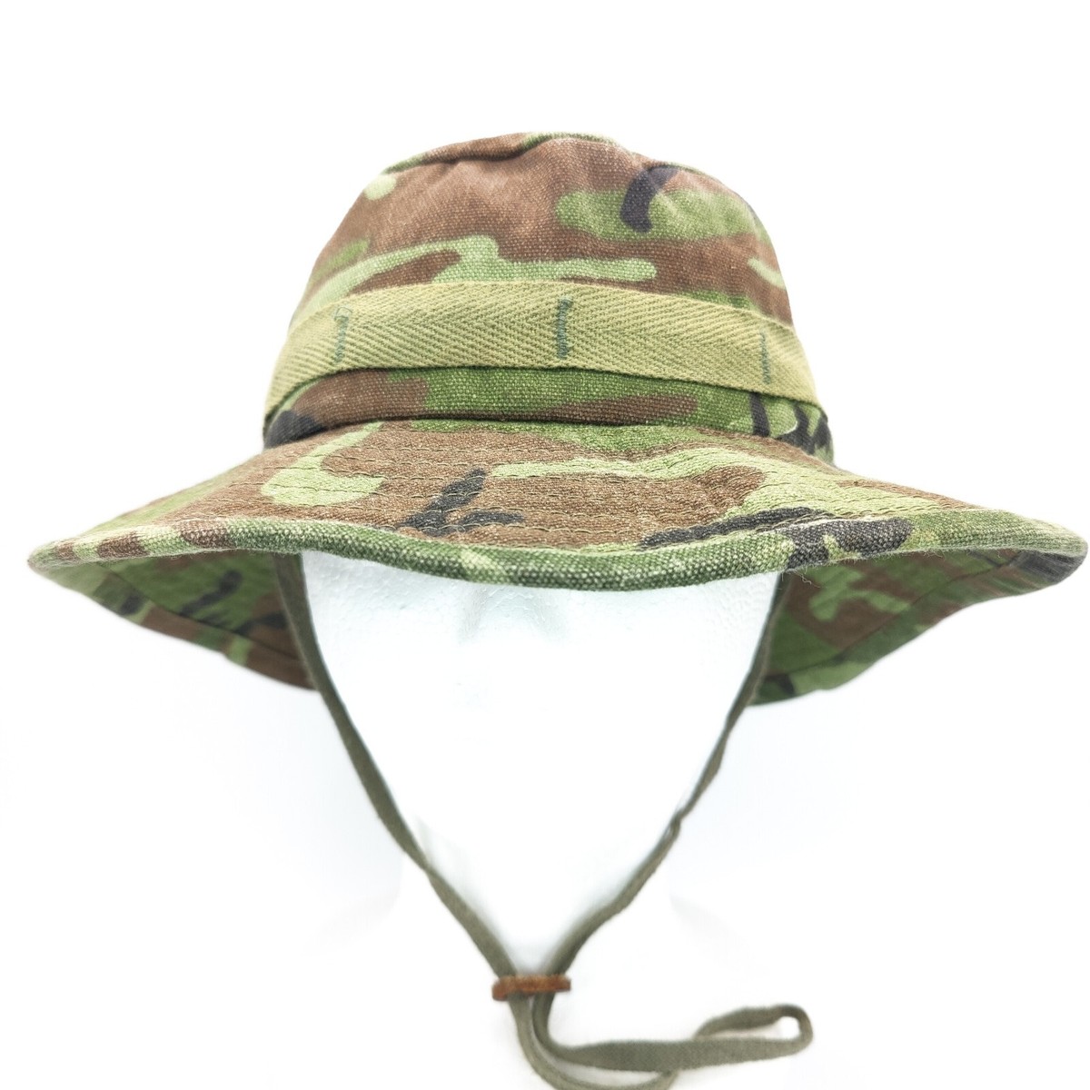 Vintage Dorfman Pacific Co. Fishing Bucket Hat Dorfman Pacific Co Khaki Floppy Vented Hat Size Small  main image 3