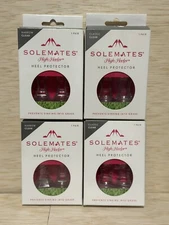 Lot Of 4-SoleMates High Heeler Clear Protectors Stoppers Narrow & Classic Sizes