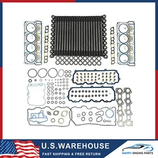 New Cylinder Head Gasket Set w/ Head Studs 18mm Dowels Fit F250 F350 6.0L 03-10 