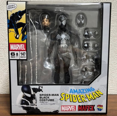 MAFEX 147 Spider-Man Black Costume COMIC Ver. 