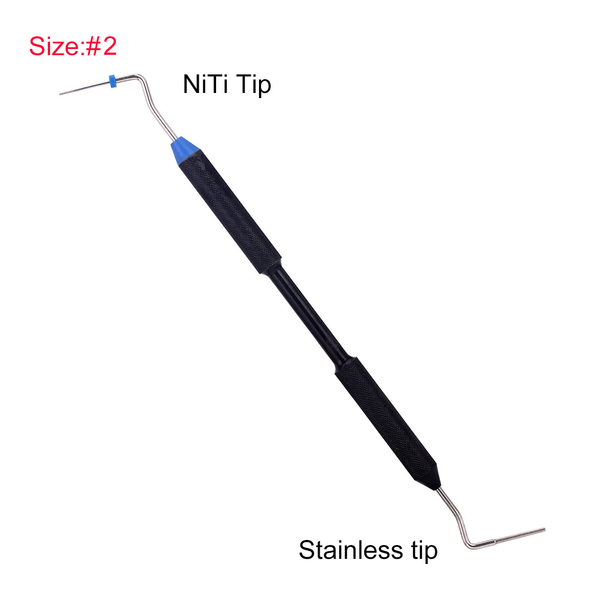 Instrument Dentaire Endodontie - Plugger à Main Buchanan Tailles 0,1,2 - Pour Obturation Canalaire