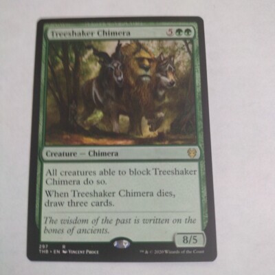 Treeshaker Chimera Unplayed MTG Magic The Gathering Theros Beyond Death Card 297