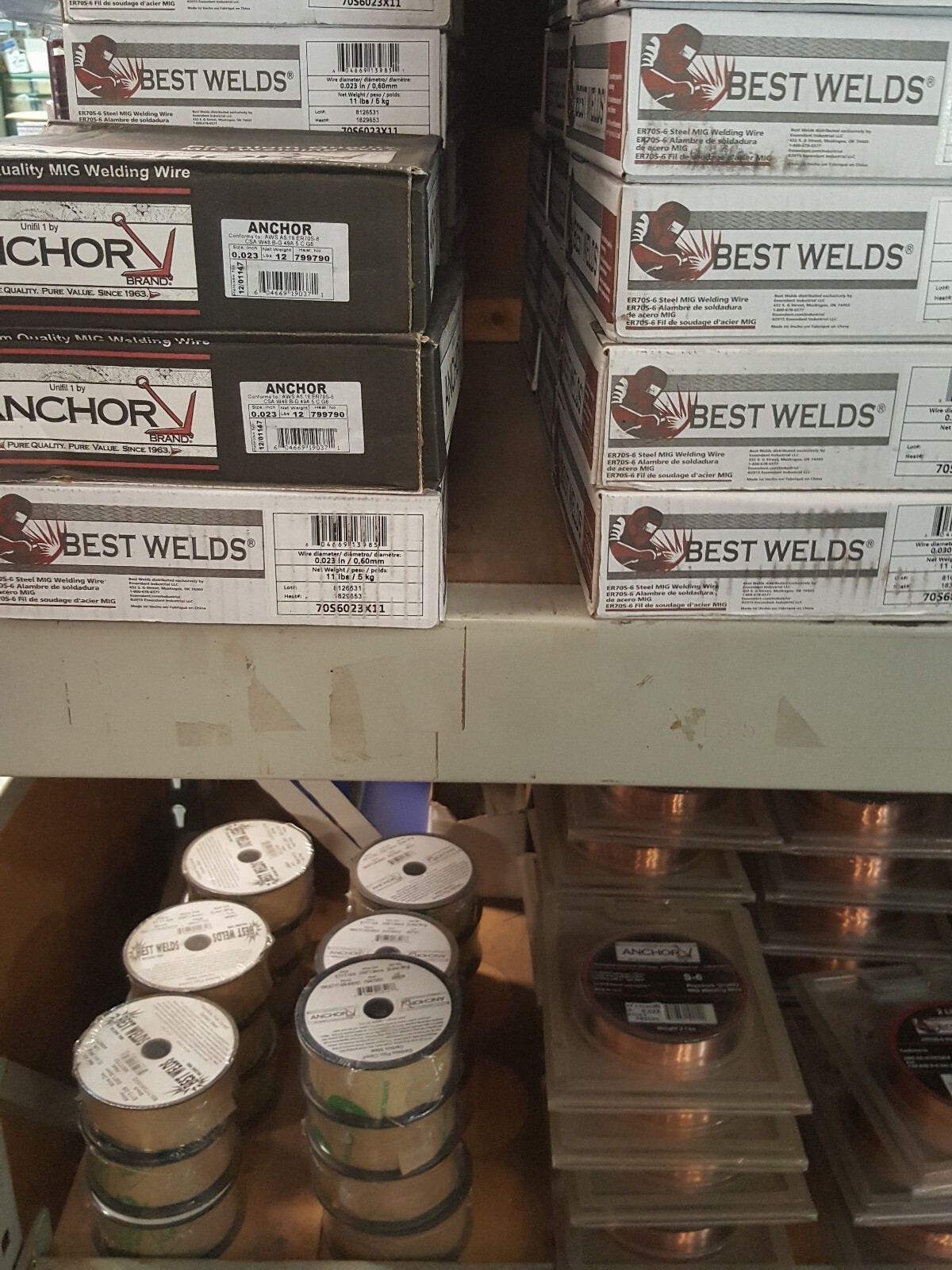 MIG welding wire, 0.023 diameter, ER70s6 mild steel, 2 (two) 11 pound rolls eBay