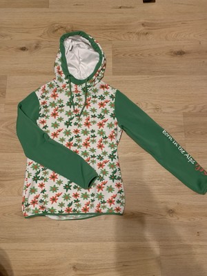 1803 born in the alps Pullover  Gr. 40 Blumen Grün Damen