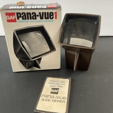 Vintage GaF Pana-Vue 2 Lighted 2x2 Slide Viewer New In Box FREE SHIPPING