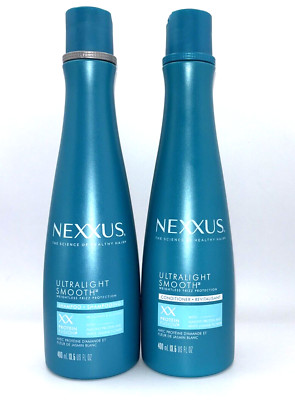 New!Nexxus Ultralight Smooth Shampoo & Conditioner Duo- 400 mL / 13.5 fl oz each