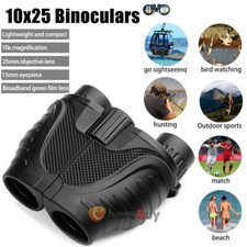 30X60 Zoom Binoculars Day Night Vision Outdoor Hunting HD Mini Small Telescope