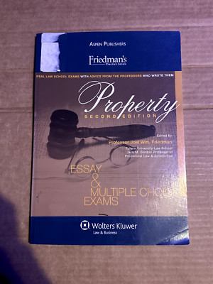 Property : Eassay and Multiple Choice Exams by Friedman (2009, Trade Paperback)