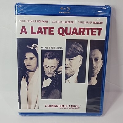 New Sealed 2013 A Late QUartet Bluray Disc Philip Hoffman Catherine Keener