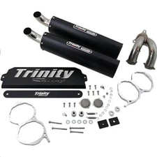 2020 for Polaris RZR Pro XP TRINITY RACING RZR Pro XP Muffler Black TR-4173S-BK