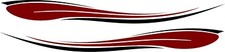 2 Rv Camper Trailer Truck Boat Accent Stripe Decals Graphics Cust.colors- St07