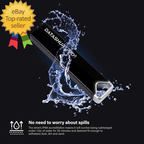 Datashur PRO2 128 GB Secure Flash Drive FIPS 140-2 Level 3 Certified Password - Picture 3 of 7