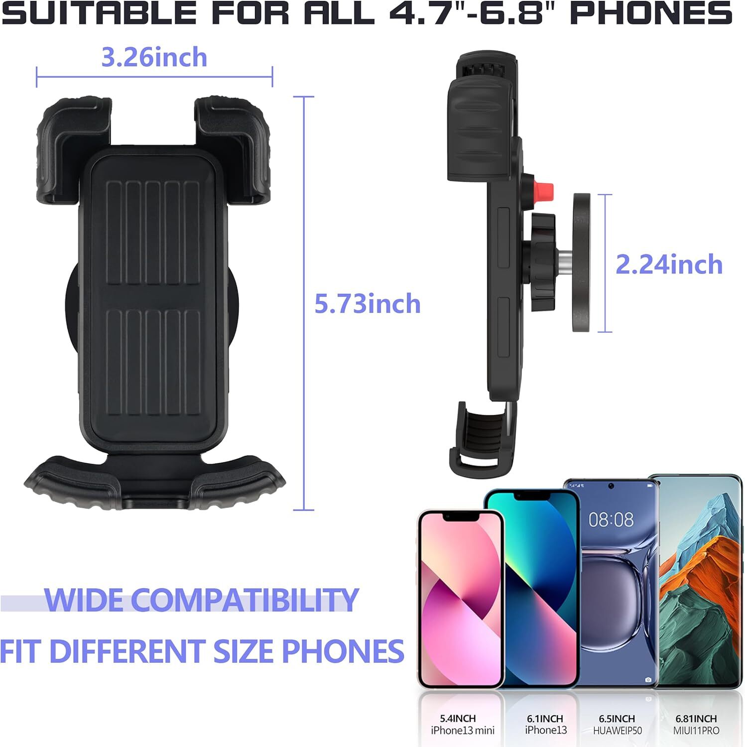 Freakmount Magnetic Motorcycle Phone Mount - Harley Davidson Accessories - Premi