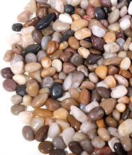 10lbs Rocks for Plants Indoor, 3/8 Inch Small Pebbles for Plants, Aquariums, Bam
