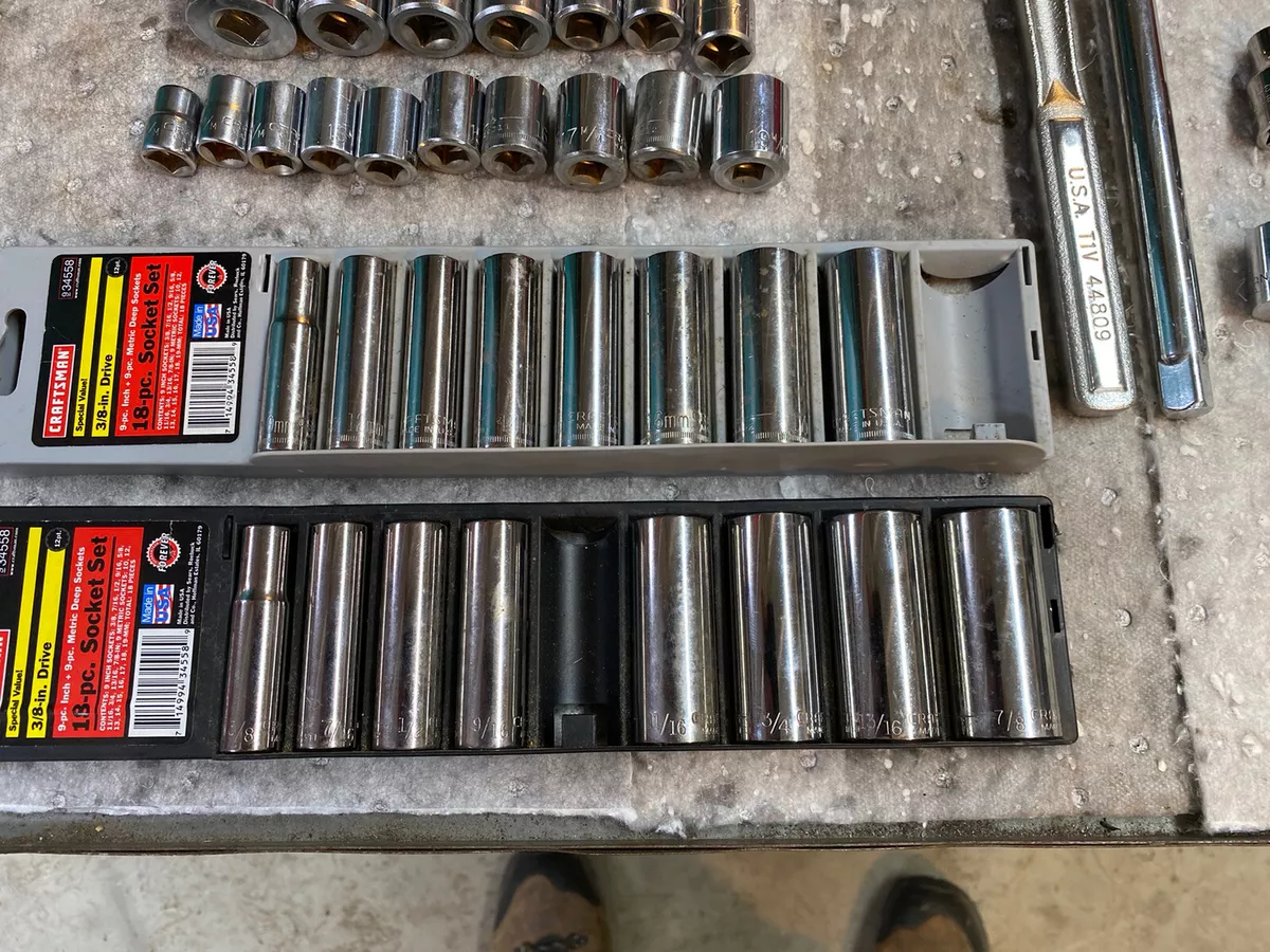 Craftsman 50 piece socket set deals