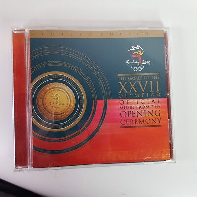 Sydney 2000 Olympics Opening Ceremony Music XXVII Olympiad Limited Edition CD