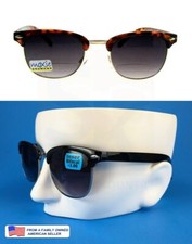 INNER BIFOCAL Sunglasses NEAR INVISIBLE LINE 1.25 TO 3.50 SPRING HINGES UNISEX