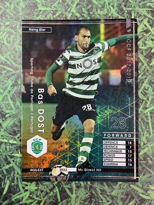 Panini WCCF 2017-18 Bas Dost Sporting Extra Soccer card