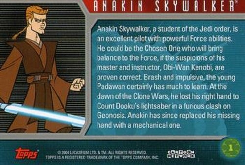 STAR WARS CLONE WARS ANIMATED CARDS 1 TO 90 BASE / BASIC CARDS BY TOPPS - Picture 16 of 109