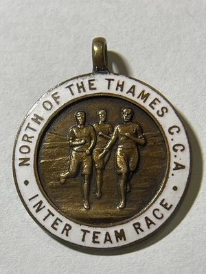 Medaille 1955 North of the Thames C.C.A.  – Inter Team Race – 3rd Team  (Z35) - Bild 1 von 2