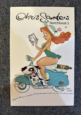 SIGNED Chris Sanders sketchbook 5