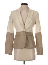 Banana Republic Women Ivory Blazer 0