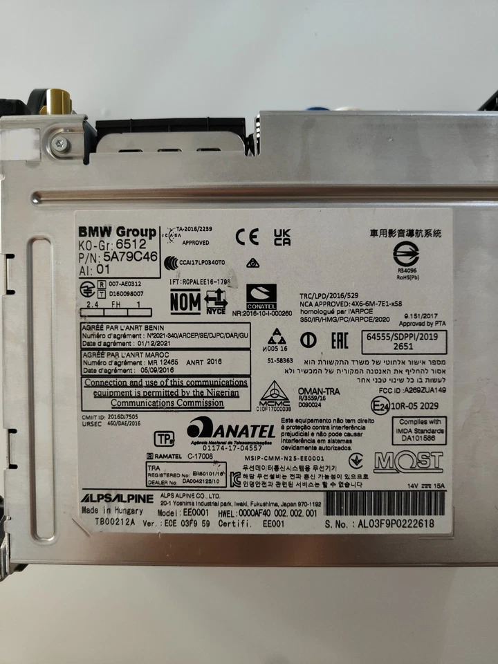  Entrynav2 WiFi-MOST-DAB BMW E MINI - Immagine 2 di 2