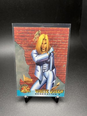 Marvel X-Men White Queen Emma Frost 1996 Generation X Fleer #38
