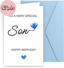 Happy Birthday Card for Son from Mom Parents -To Special Son Birthday Greeting C