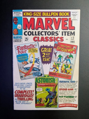 Objet de collection Marvel Classics #2 : VF/VF+ : Jack Kirby & Steve Ditko : 1966 - Photo 1/2